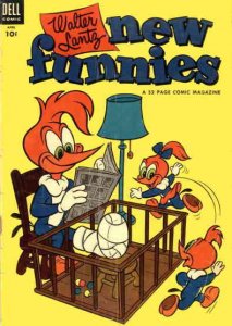 New Funnies (Walter Lantz ) #206 GD ; Dell | low grade comic