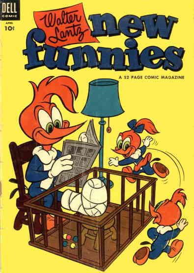 New Funnies (Walter Lantz ) #206 GD ; Dell | low grade comic