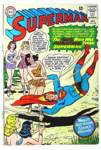 Superman (1939 series) #180, VG- (Actual scan)