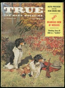 TRUE PULP MAG-NOV 1959-WEIRD MENACE-VIP CARTOON ART- VG