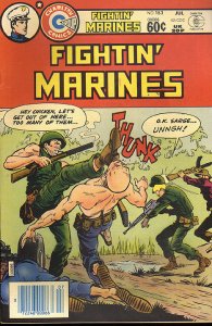 FIGHTIN' MARINES (1955 Series)  (CHARLTON) #163 Fine Comics Book