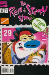 Ren And Stimpy Show #16 VF/NM ; Marvel | Elvis Presley Tribute