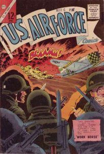 U.S. Air Force #37 GD ; Charlton | low grade comic April 1965 Last Issue