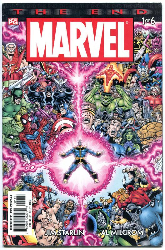 MARVEL - THE END  #1 VF, 2 3 4 5 6, NM, THANOS, 2003, more in store, Full set