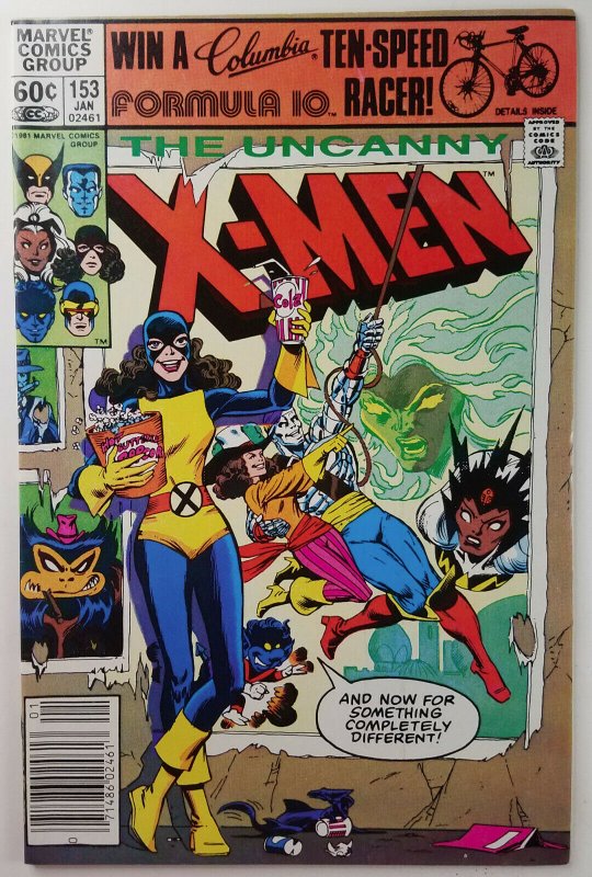 The Uncanny X-Men #153 - Colossus First appearance - Newsstand - NM - Marvel '81