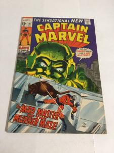 Captain Marvel 19 Vg/Fn Very Good/Fine 5.0 Marvel Comics Silver Age