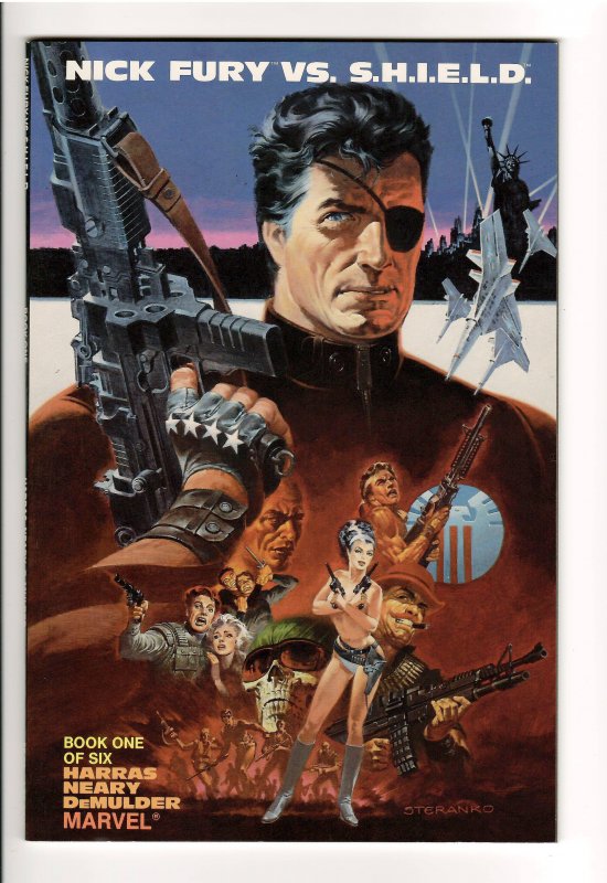 NICK FURY vs.S.H.I.E.L.D.#1-6 NM(1988) 4.75 cover price @ 3.00ea.Steranko cv