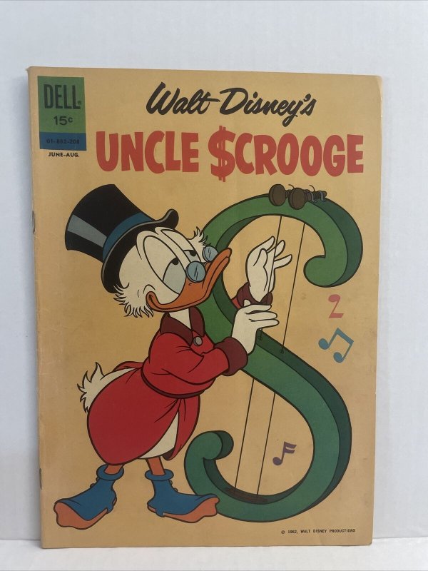 Walt Disney’s Uncle Scrooge #38    1962 Dell