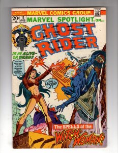 Marvel Spotlight #11 (1973) Early Ghost rider Appearance  / CR500-MC#27