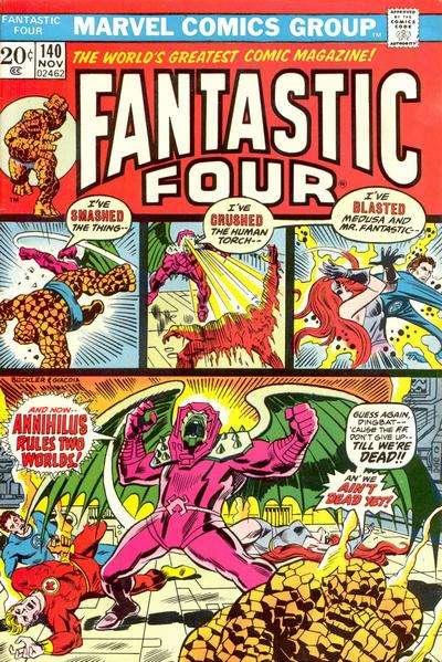 Fantastic Four (1961 series)  #140, VF (Stock photo)