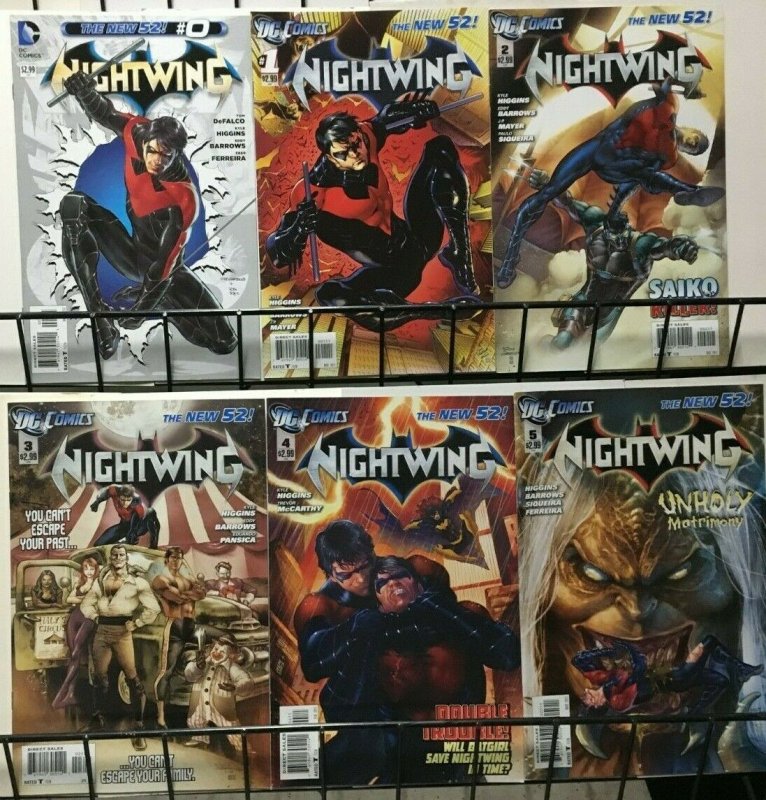 NIGHTWING: THE NEW 52 - DC - 17 Issues #0-16 - 2012-13 - VF++