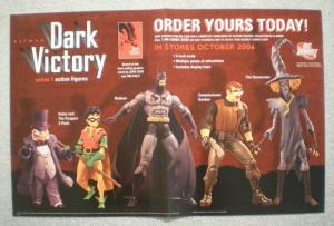 DARK VICTORY Promo Poster, BATMAN, 17x11, 2006, Unused, more Promos in store