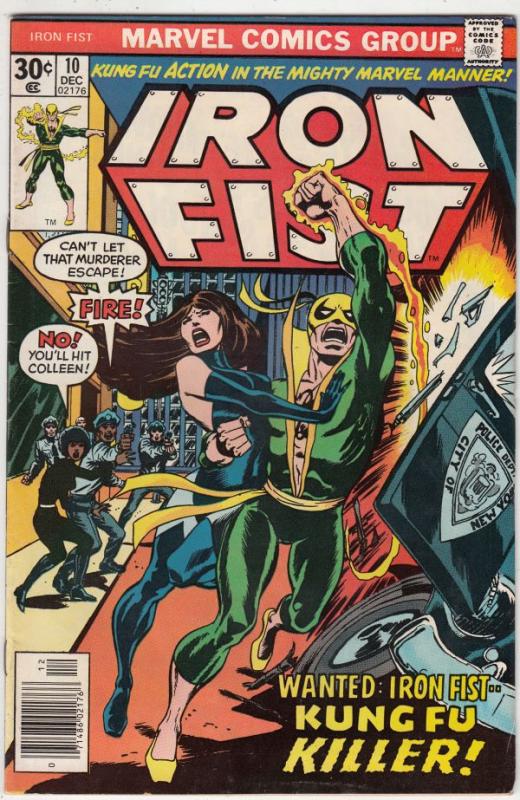 Iron Fist #10 (Dec-76) VF/NM High-Grade Iron Fist