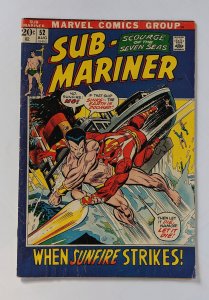 Sub-Mariner #52 (1972)  VG+  Everett story