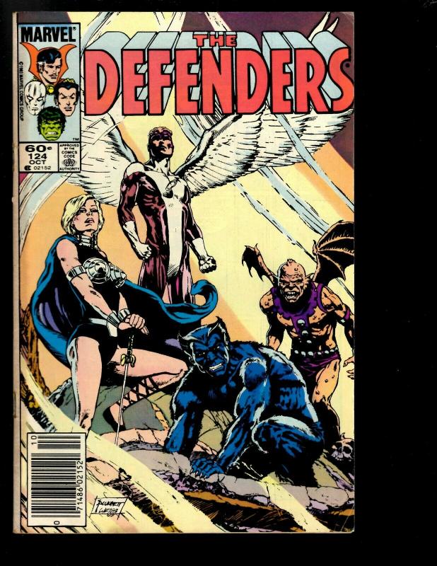 Lot of 8 The Defenders Marvel Comics # 123 124 125 126 127 128 129 136 EK4