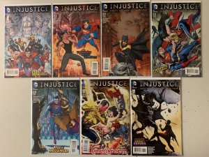 Injustice Gods Among Us Year Four run #1-7 7 diff 8.0 (2015)