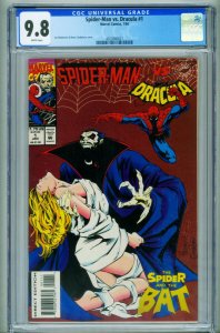 Spider-Man vs. Dracula #1 CGC 9.8-1994-First issue-comic book-Marvel 4023080021