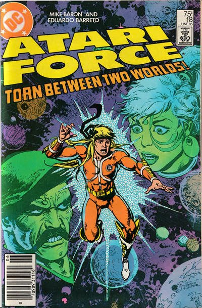 Atari Force #18 (Newsstand) FN ; DC | Mike Baron