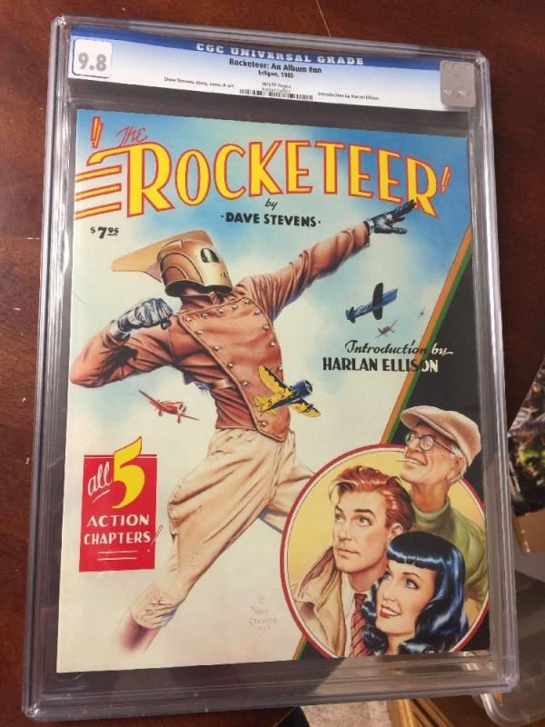 Rocketeer : An Album Graphic Novel Tpb Collects 1-5 Cgc 9.8 Only 1 In Existence