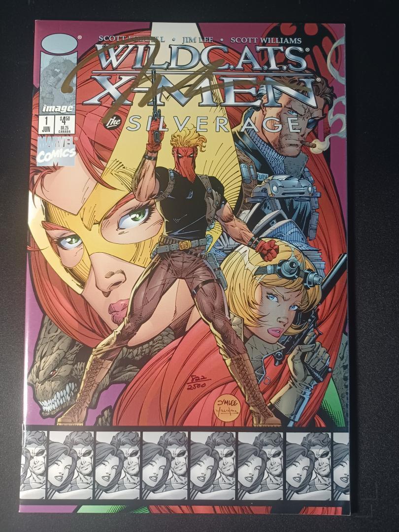 Wildcats X-Men Silver Age  #1, SS Jim Lee, Image/Marvel, 1997