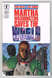 Martha Washington Saves the World #3 (1998) Dark Horse Frank Miller Dave Gibbons