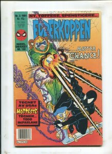 Edderkoppen #3 - Norwegian ASM #298/McFarlane Art/1st Chance (6.0) 1991