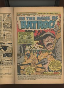 (1968) Captain America #105: SILVER AGE! (2.5)