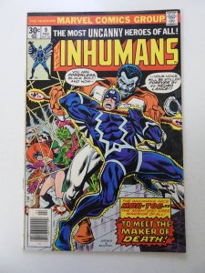 The Inhumans #9 (1977) VG/FN condition moisture damage