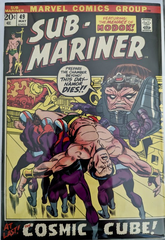 Sub-Mariner HIGH GRADE LOT. #40, 41, 42, 44 and #49.