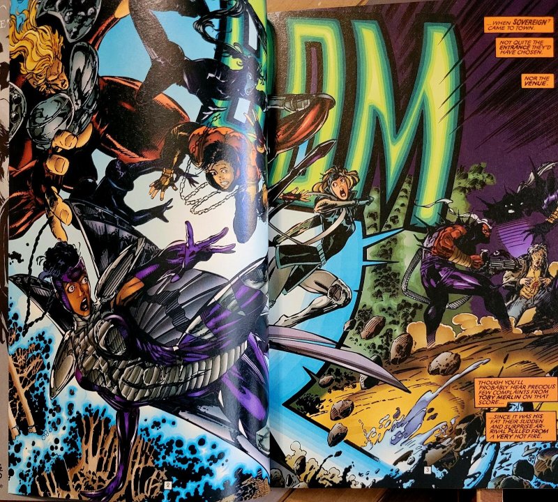 Chris Claremont's SOVEREIGN SEVEN #1 (DC 1995) 1st Issue 1st Team Appearance 7.0