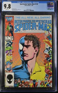 Spectacular Spider-Man #120 CGC 9.8 1986-Marvel-comic book 4393772023