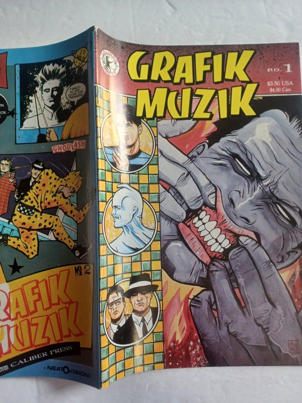 Grafik Muzik #1 - Mike Allred Madman - Caliber Press - 1990 - VF/NM