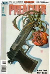 Preacher #51 - 100 Bullets Preview - 1999 (Grade 9.2+)