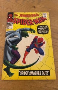 The Amazing Spider-Man #45 (1967)The lizard FN+ Better