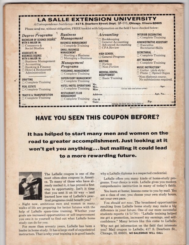 The Tomb of Dracula #1 (1979) MARVEL Horror Magazine