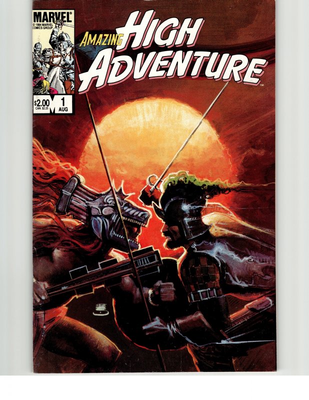 Amazing High Adventure #1 (1984) Spanish conquistador