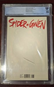 SPIDER-GWEN #1 PHANTOM B&W SKETCH VARIANT Spider-Man #300 Homage CBCS NM/MT 9.8