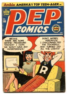 Pep Comics #100 1953- Archie- Katy Keene - VG