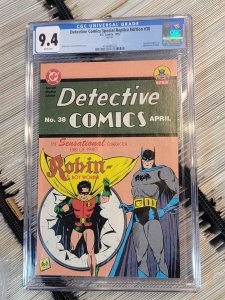 CGC 9.4 Detective Comics Special Replica Edition #38 Comic Book 1995 1st Robin
