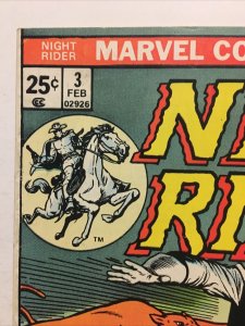 Night Rider #3 Werner Roth Stan Lee Dick Ayers Supernatural Western 1975 Marvel