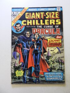 Giant-Size Chillers featuring Dracula (1974) VG+ condition 1/2 spine split