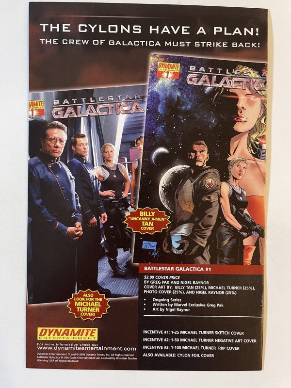 Battlestar Galactica #0 - NM (2006)