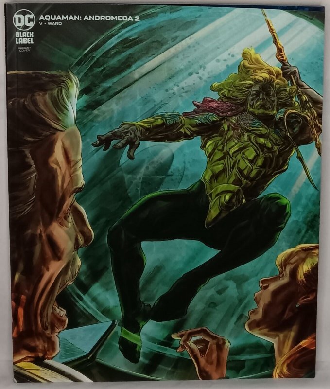 AQUAMAN Andromeda #1 - 3 Variant Cover B Set DC Comics Black Label