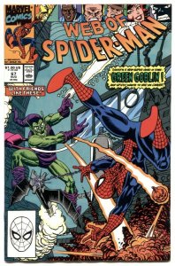 Web Of Spider-man #67 1990-Green Goblin VF/NM