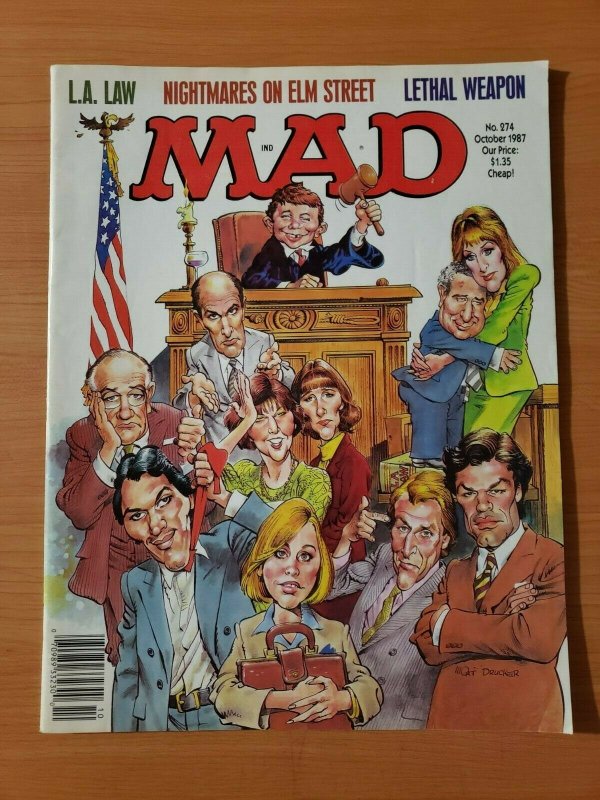 Mad Magazine #274 ~ VERY FINE - NEAR MINT NM ~ October 1987