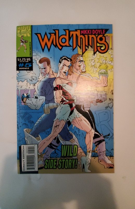 Wild Thing (UK) #5 (1993) NM Marvel Comic Book J739