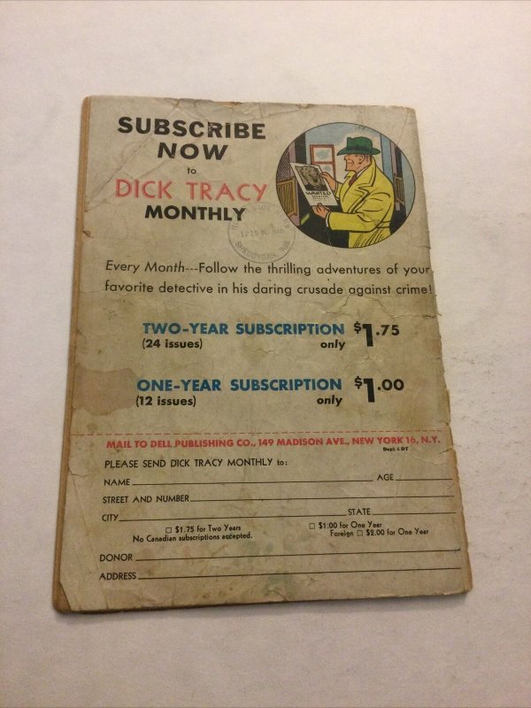 Dick Tracy Monthly 5 Gd- Good- 1.8 Dell Comics