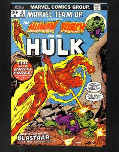 Marvel Team-up #18 Human Torch Incredible Hulk!