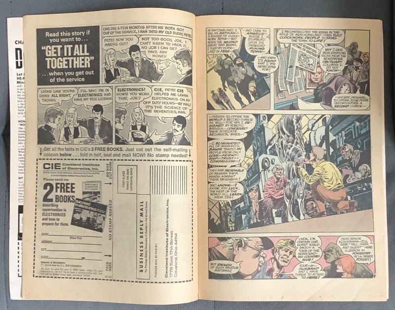 Swamp Thing #6 (1973, DC) Low Grade