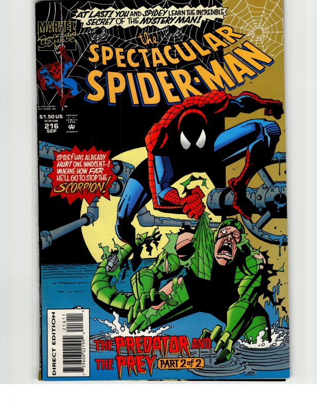 The Spectacular Spider-Man #216 (1994) Spider-Man